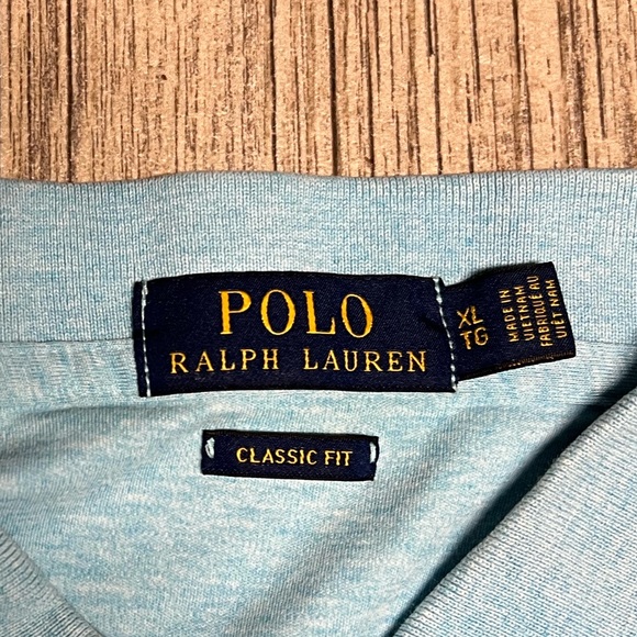 Ralph Lauren Polo - Classic Fit - Light Blue - Size XL - Picture 5 of 8